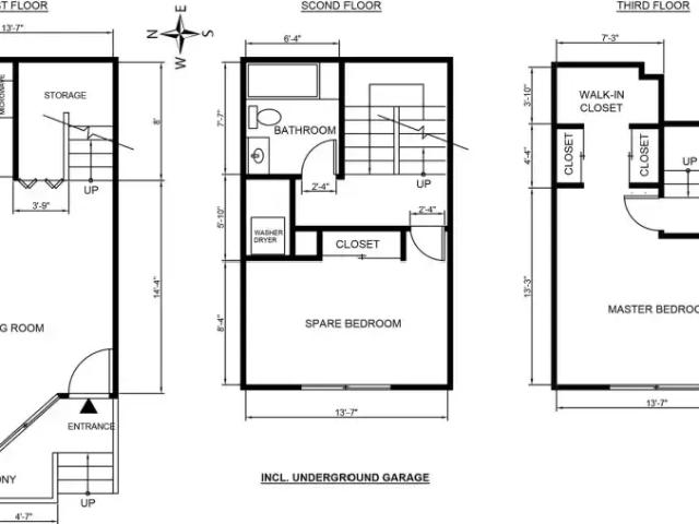Townhouse for rent in Northwest, Alberta
