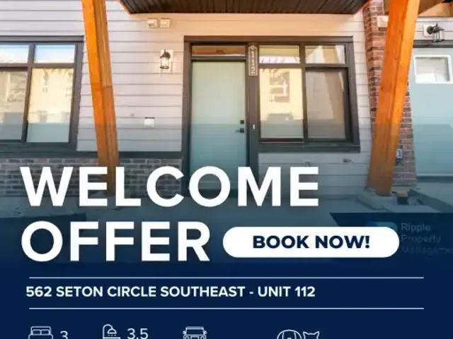 Townhouse for rent in Seton, Calgary