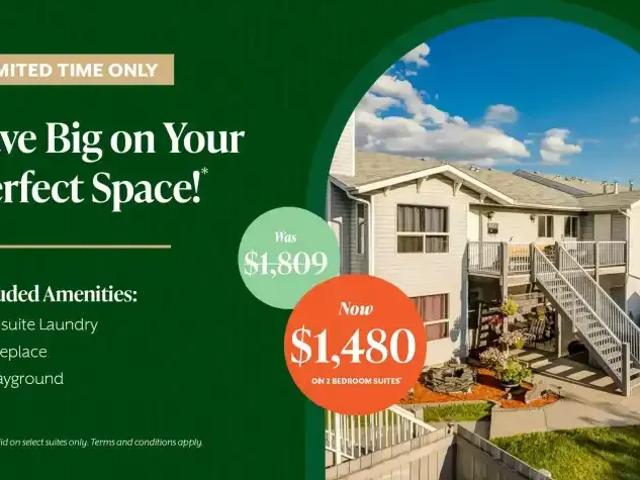 Townhouse for rent in Wedgewood, Alberta