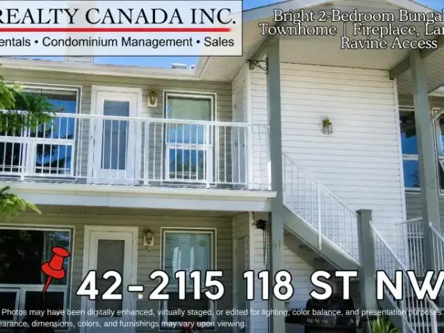 Townhouse for rent in Wedgewood, Alberta