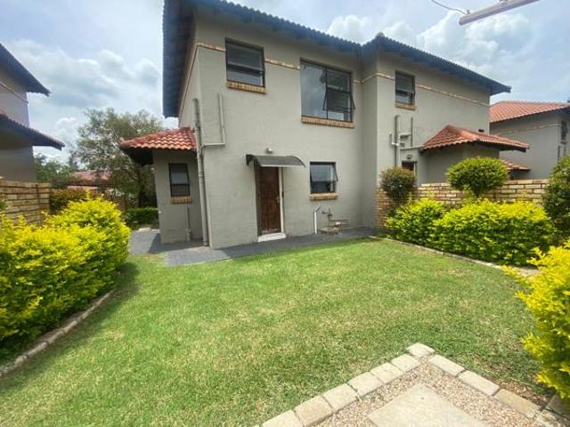 Townhouse for rent in Centurion, Gauteng
