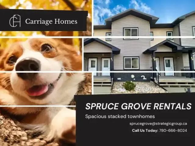 Townhouse for rent in Spruce Grove, Alberta