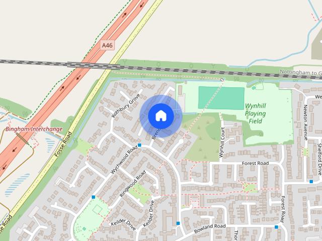 Townhouse for rent in Barton In Fabis, East Midlands