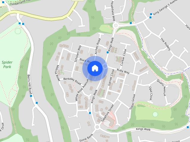 Townhouse for rent in Berry Hill, Potters Corner