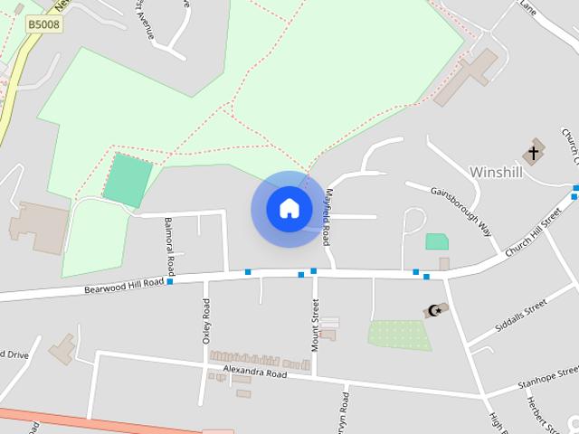Townhouse for rent in Winshill, Beamhurst
