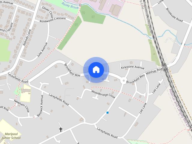 Townhouse for rent in Heanor and Loscoe CP, Kedleston