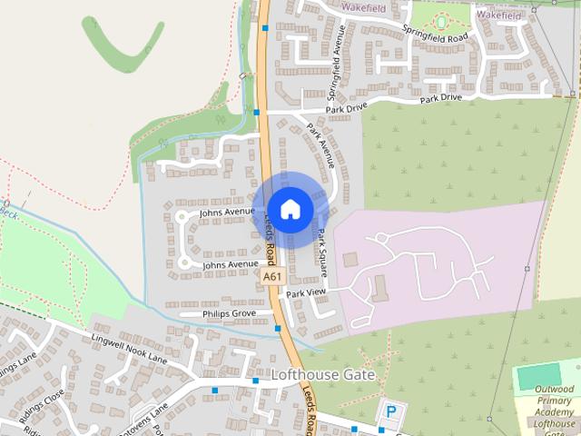 Townhouse for rent in West Yorkshire