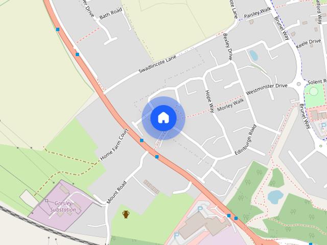 Townhouse for rent in Egginton, East Midlands