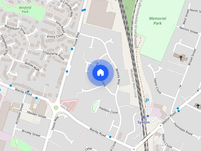 Townhouse for rent in Syston, Elmfield
