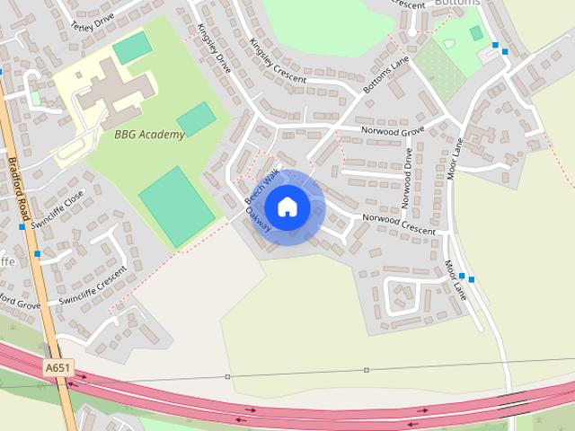 Townhouse for rent in Birkenshaw Bottom, Birkenshaw