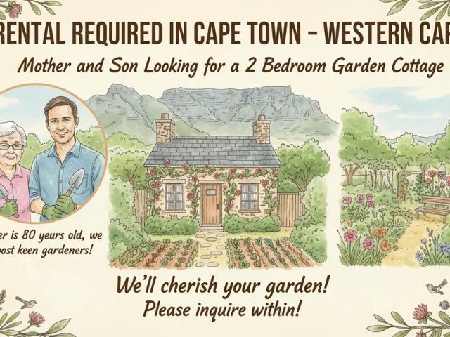 House for rent in Cape Town, Western Cape