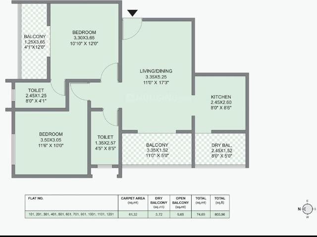 Flat for sale in National Capital Territory Of Delhi