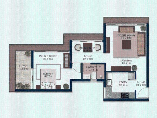 Flat for sale in Margao, Goa