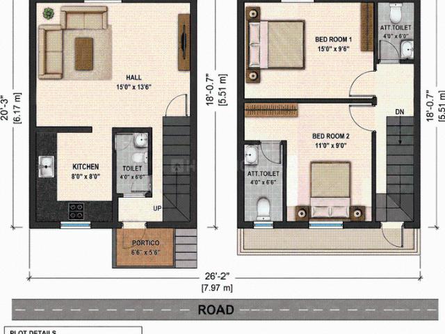 Duplex for sale in Perungavoor, Mettupalayam