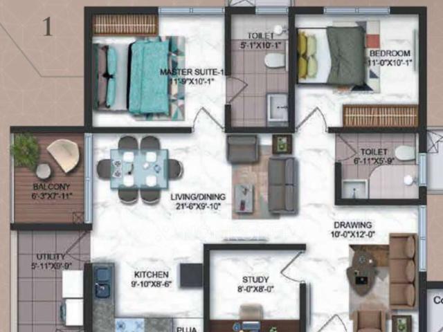 Flat for sale in Lingampally, Hyderabad