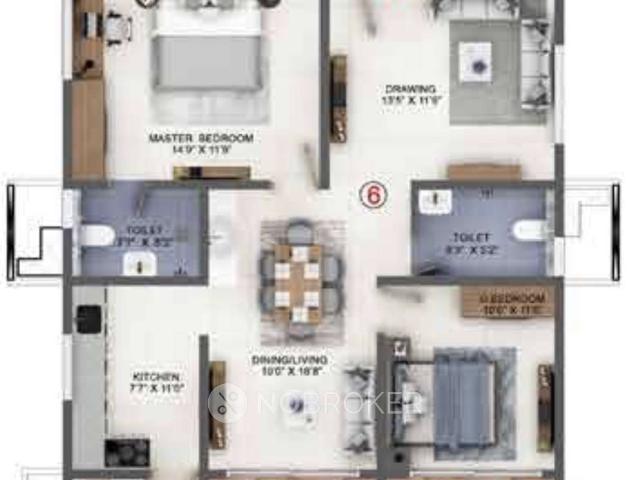 Flat for sale in Kothaguda, Hyderabad