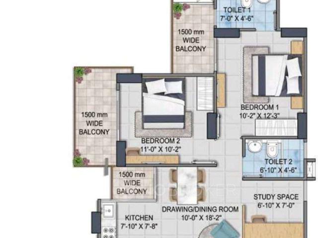 Flat for rent in Hariana
