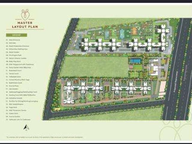 Flat for sale in KIADB Hardware Park, Huvinayakanahalli
