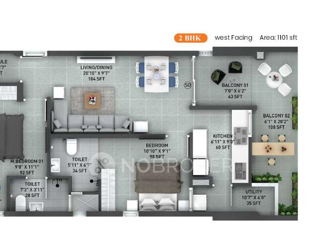 Flat for sale in Haidarabad, Telangana