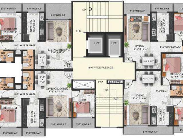 Flat for sale in Kamothe - Mumbai, National Capital Territory Of Delhi