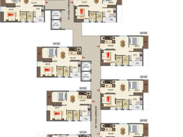 Flat for rent in Haidarabad, Telangana