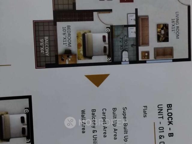 Flat for rent in Bangalore East, Cox Town - Bangalore