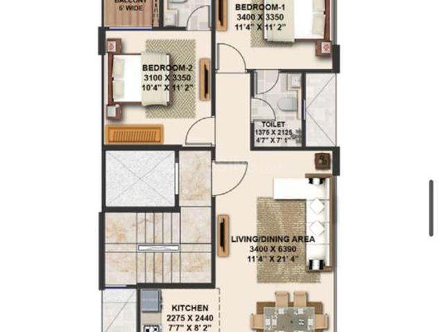 Flat for sale in Hariana