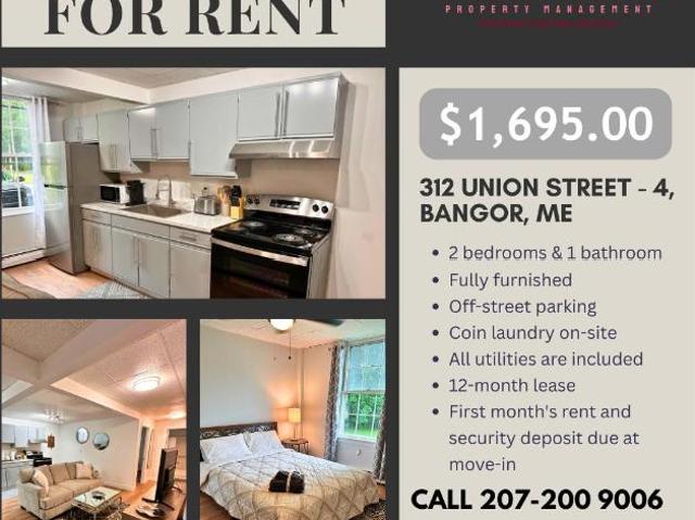 Apartment for rent in Bangor, Maine