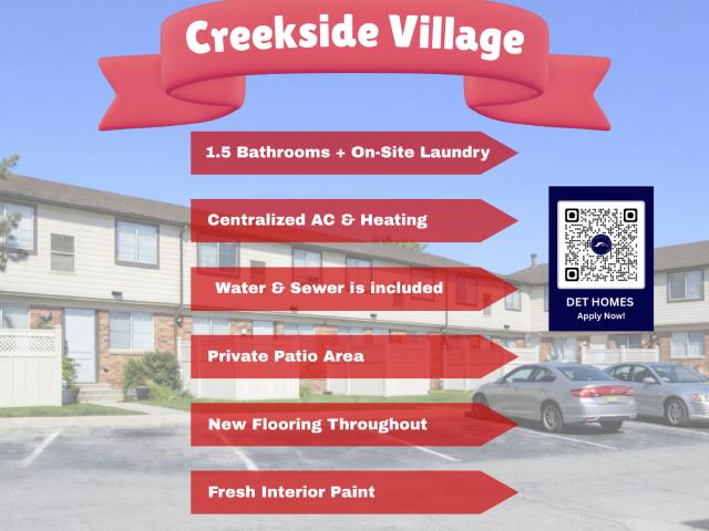 Apartment for rent in Flat Rock, Michigan