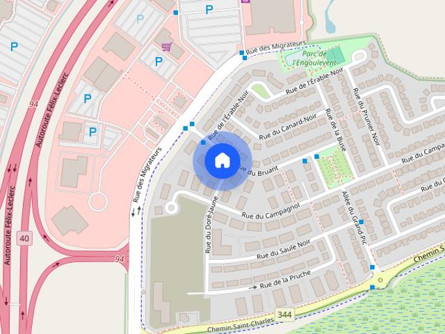 Apartment for rent in Les Moulins, Quebec