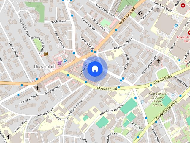 House for rent in Broomhill, South Yorkshire