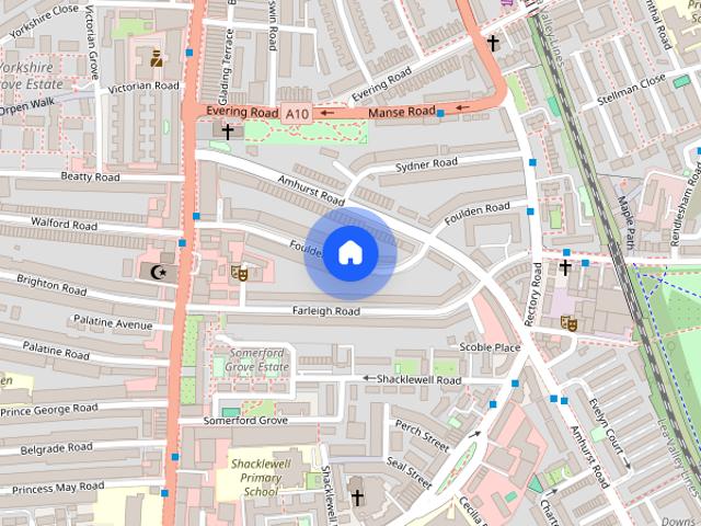 House for rent in Shacklewell, Greater London