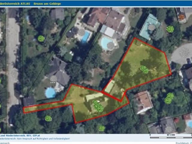 Grundstück kaufen in Brunn am Gebirge, Niederösterreich