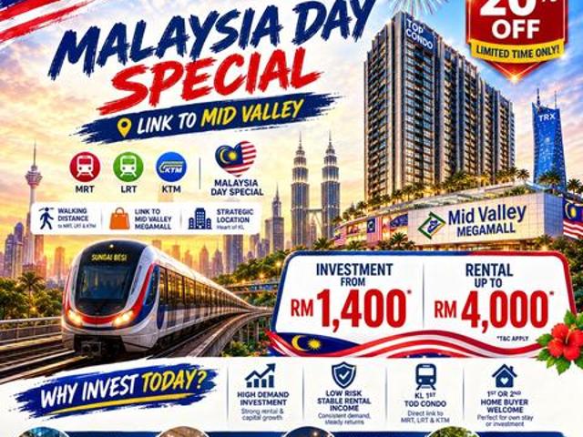 Condominium for sale in Country Heights Damansara, Kuala Lumpur