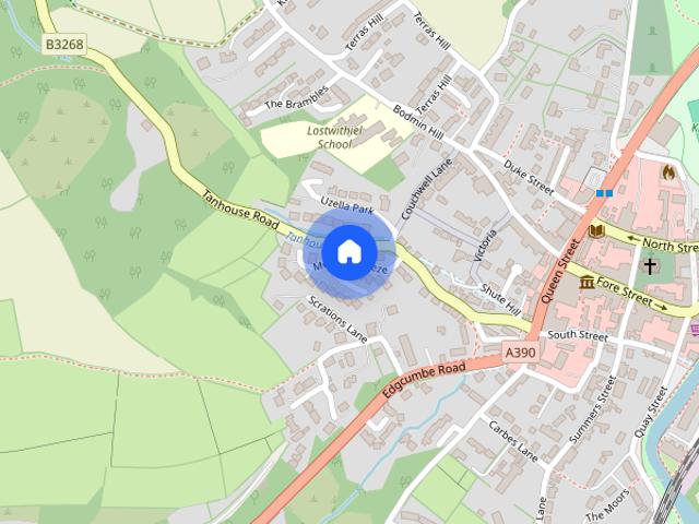 House for rent in Lostwithiel, Cornwall