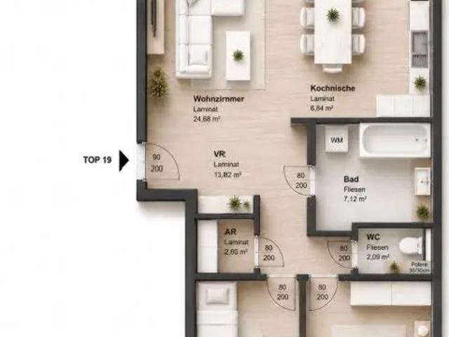 Apartment mieten in Gries, Gersdorf-Feistritz