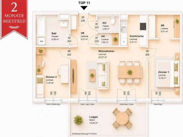 Apartment mieten in Gries, Gersdorf-Feistritz