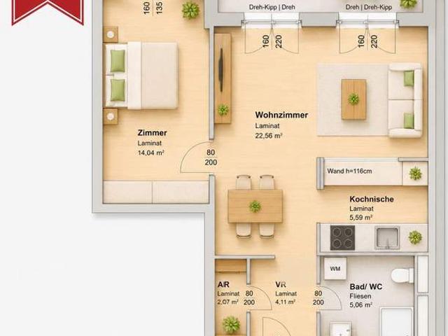 Wohnung mieten in Andritz, Gersdorf-Feistritz