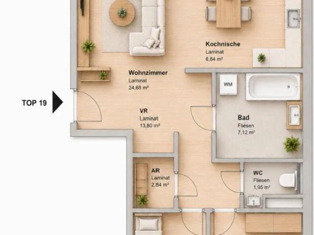 Apartment mieten in Gries, Gersdorf-Feistritz