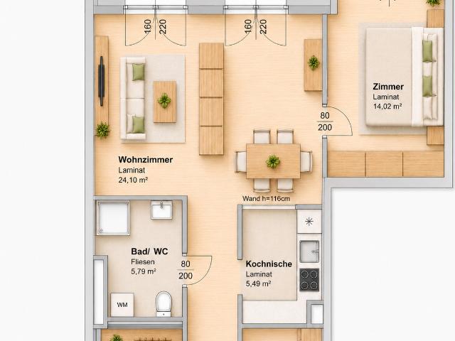 Apartment mieten in Gries, Gersdorf-Feistritz