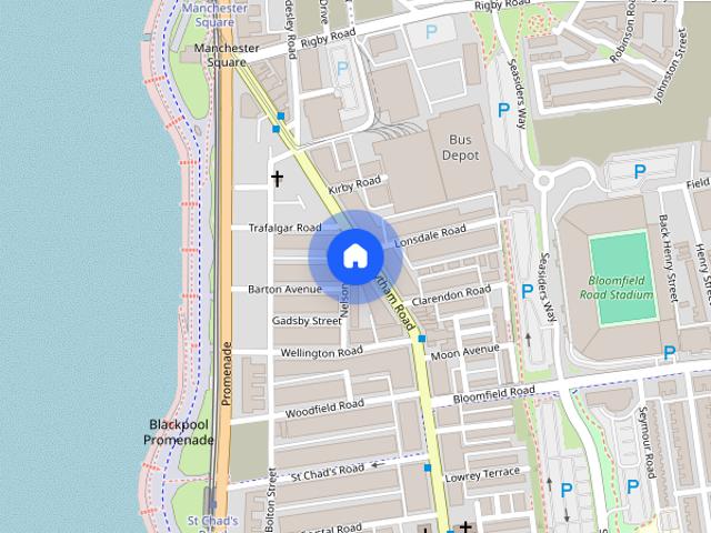 Apartment for rent in Foxhall, Blackpool