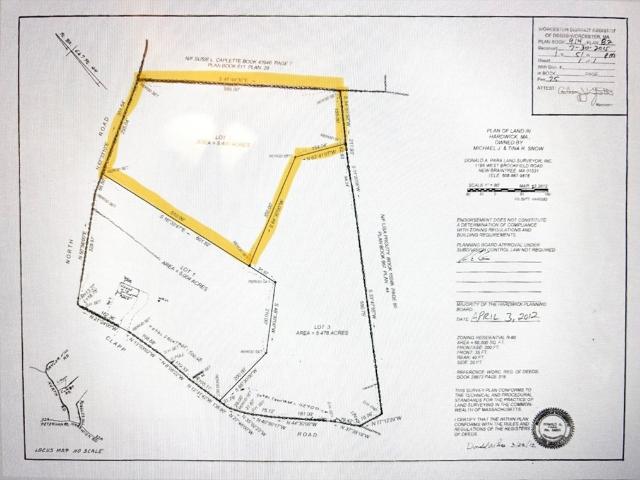 Land for sale in Hardwick, Massachusetts