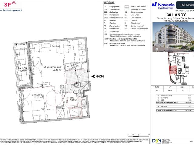 Appartement location à Saint-Denis, Aubervilliers