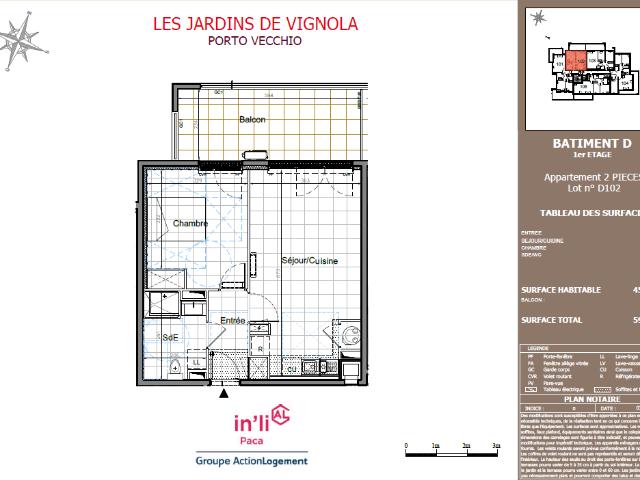 Appartement location à Sartène, Porto-vecchio