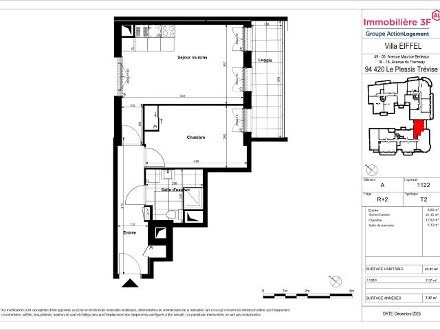 Appartement location à Créteil, Le Plessis-trévise