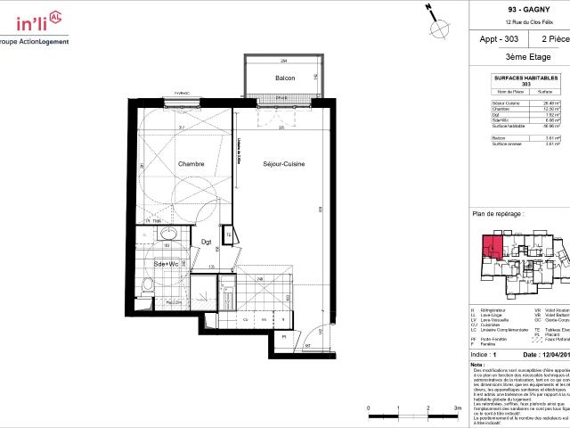 Appartement location à Le Raincy, Gagny