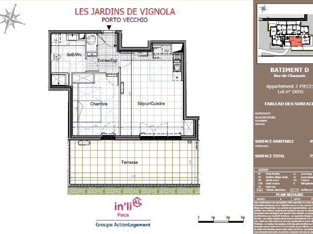 Appartement location à Sartène, Porto-vecchio
