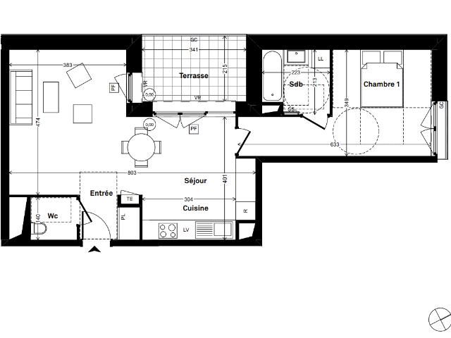 Appartement location à Strasbourg, Niederhausbergen