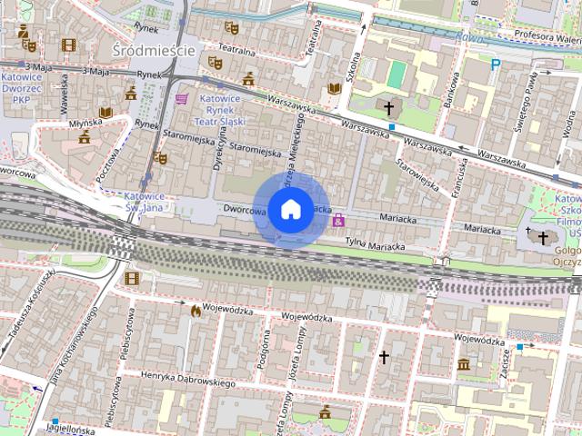 Pokój do wynajęcia w Śródmieście, Katowice
