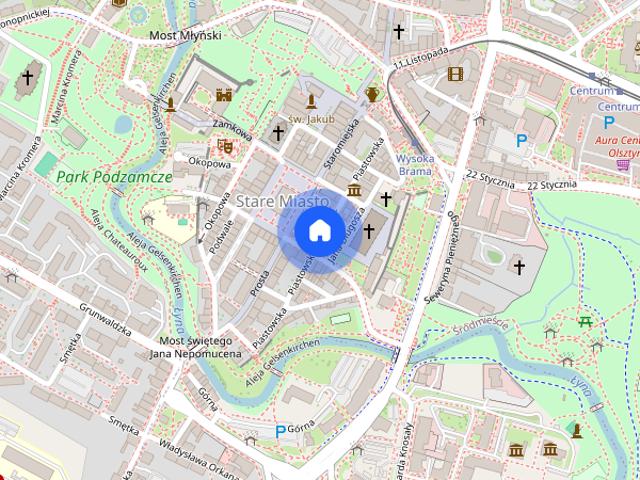 Pokój do wynajęcia w Śródmieście, Olsztyn